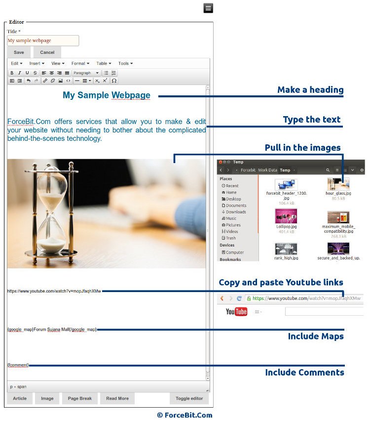 webpages